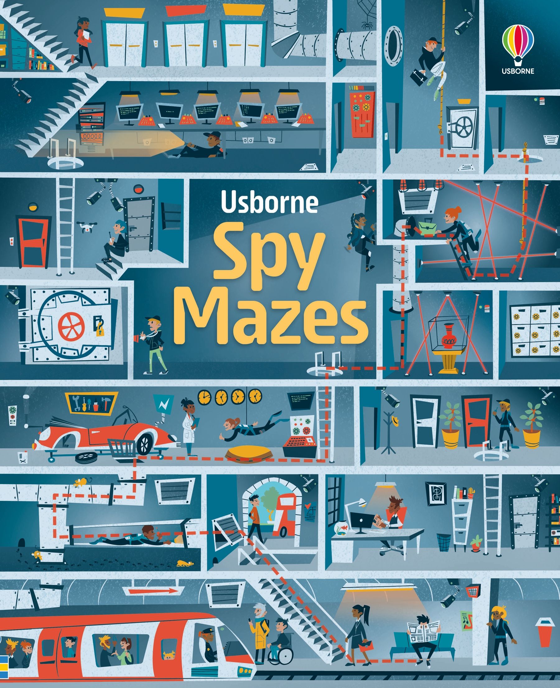 Usborne Spy Mazes Activity Book