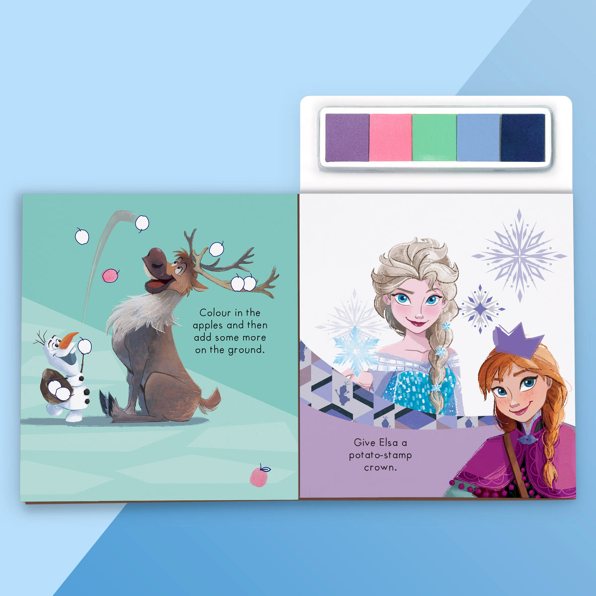 Hinkler Disney Frozen Finger Prints Activity Kit