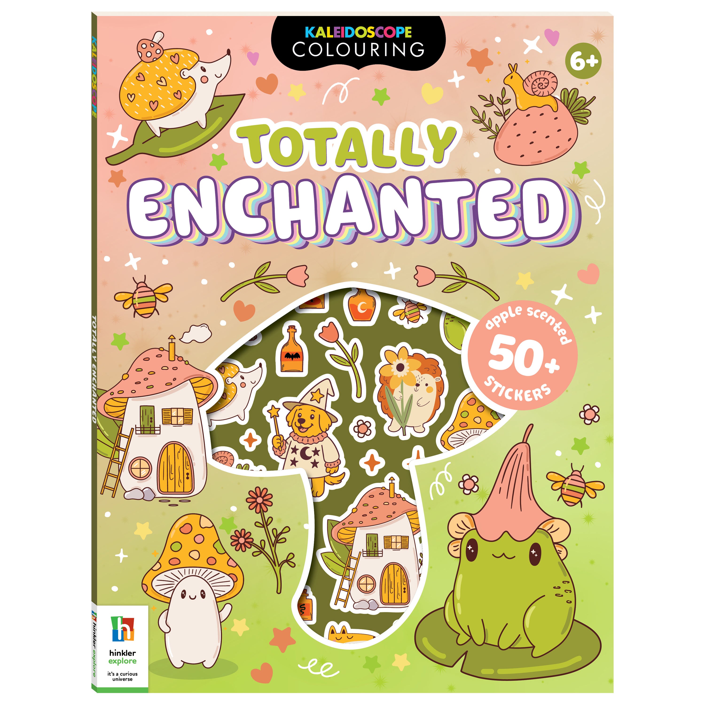 Coloring & Scented Stickers Book - Totally Enchanted