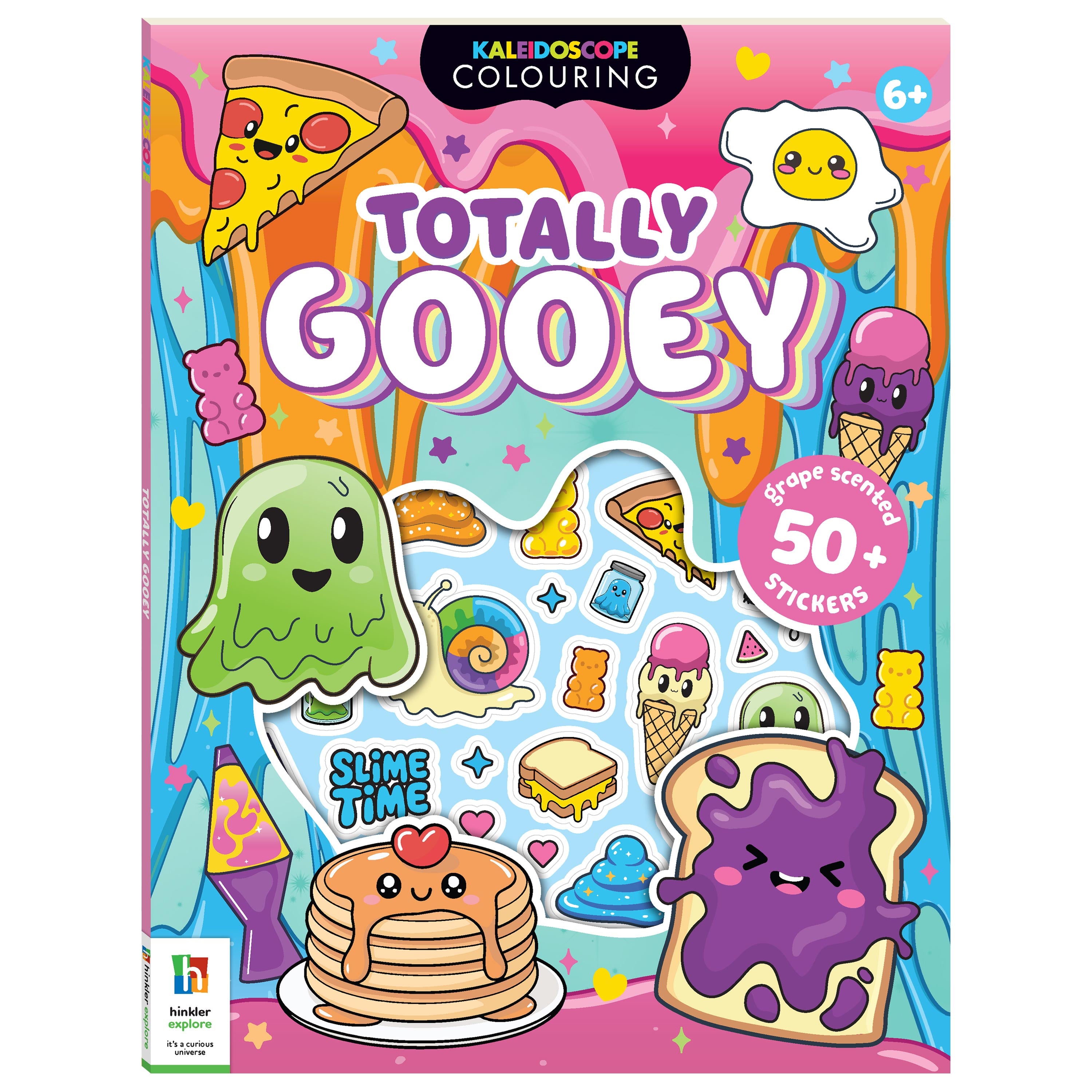 Coloring & Scented Stickers Book - Totally Gooey