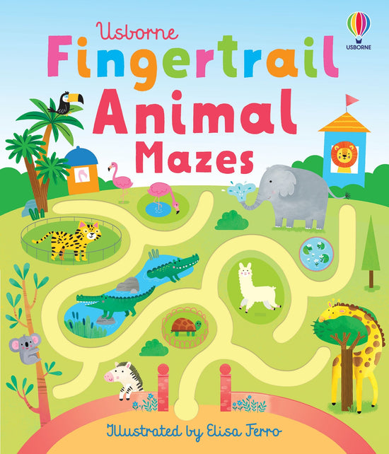 Usborne Fingertrail Animal Mazes Activity Book