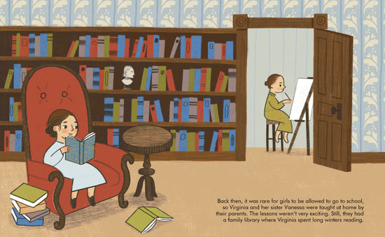 Little People Big Dreams: Virginia Woolf