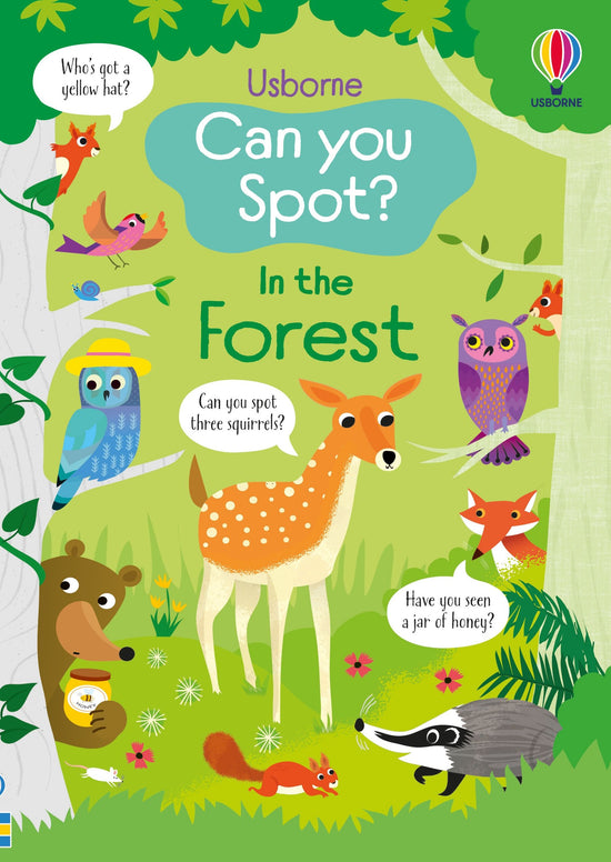 Usborne Can You Spot? in the Forest Activity Book