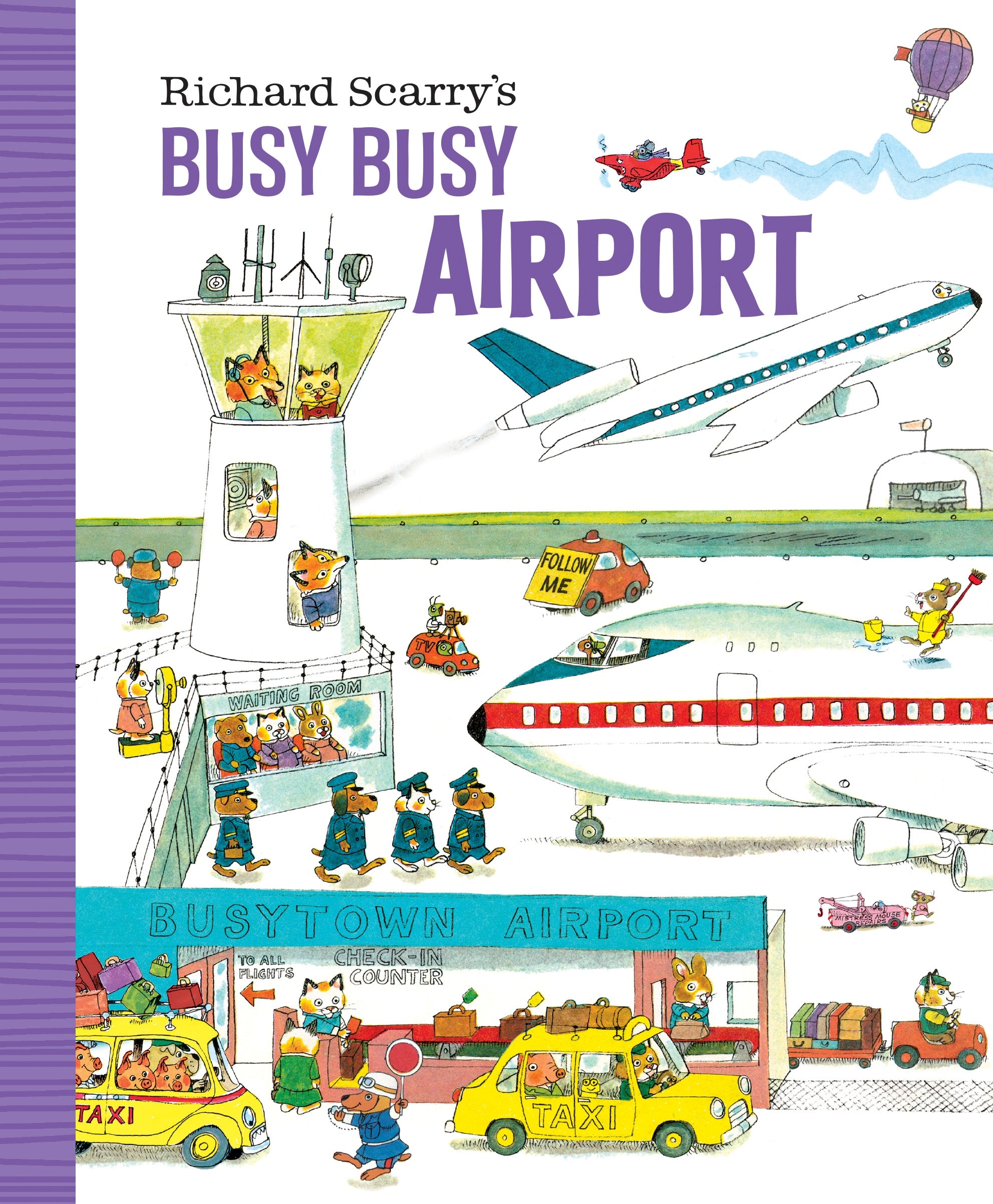 Richard Scarry's Busy Busy Airport Little Golden Board Book