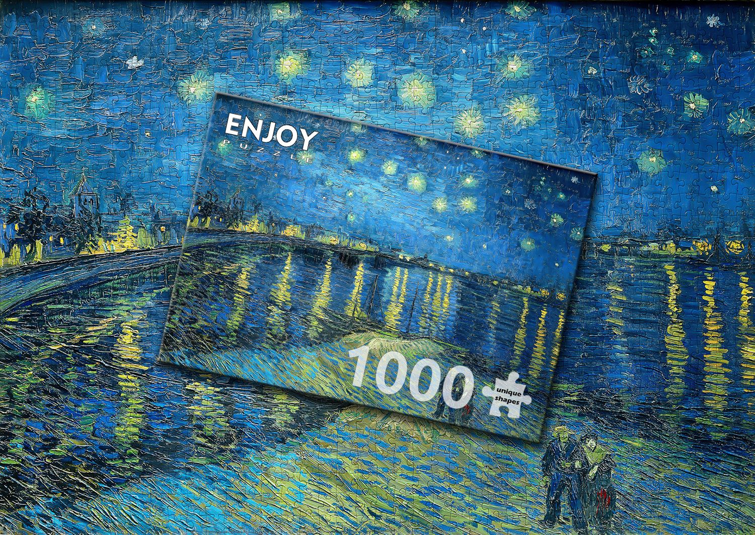 Vincent Van Gogh: Starry Night Over Rhone, 1000pcs