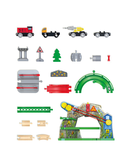 Hape Treasure Mountain Train Set