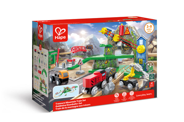 Hape Treasure Mountain Train Set