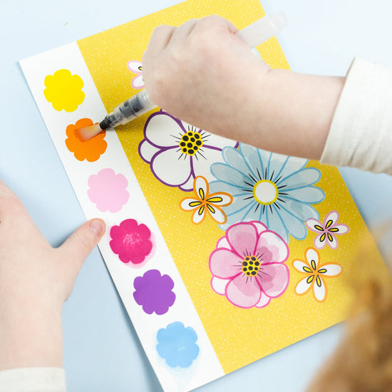 Tiger Tribe Paint a Picture Set - Butterflies & Flowers