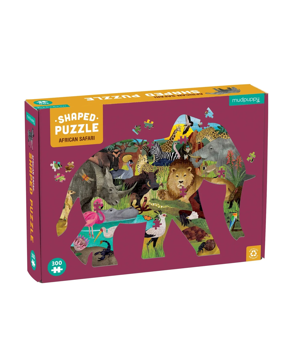 Mudpuppy African Safari 300-Piece Puzzle