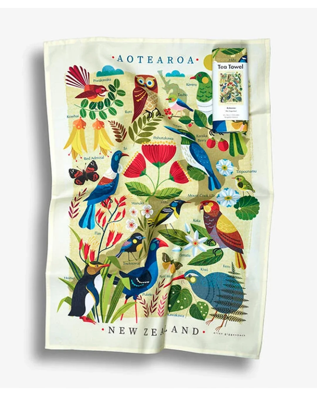 Aotearoa Tea Towel