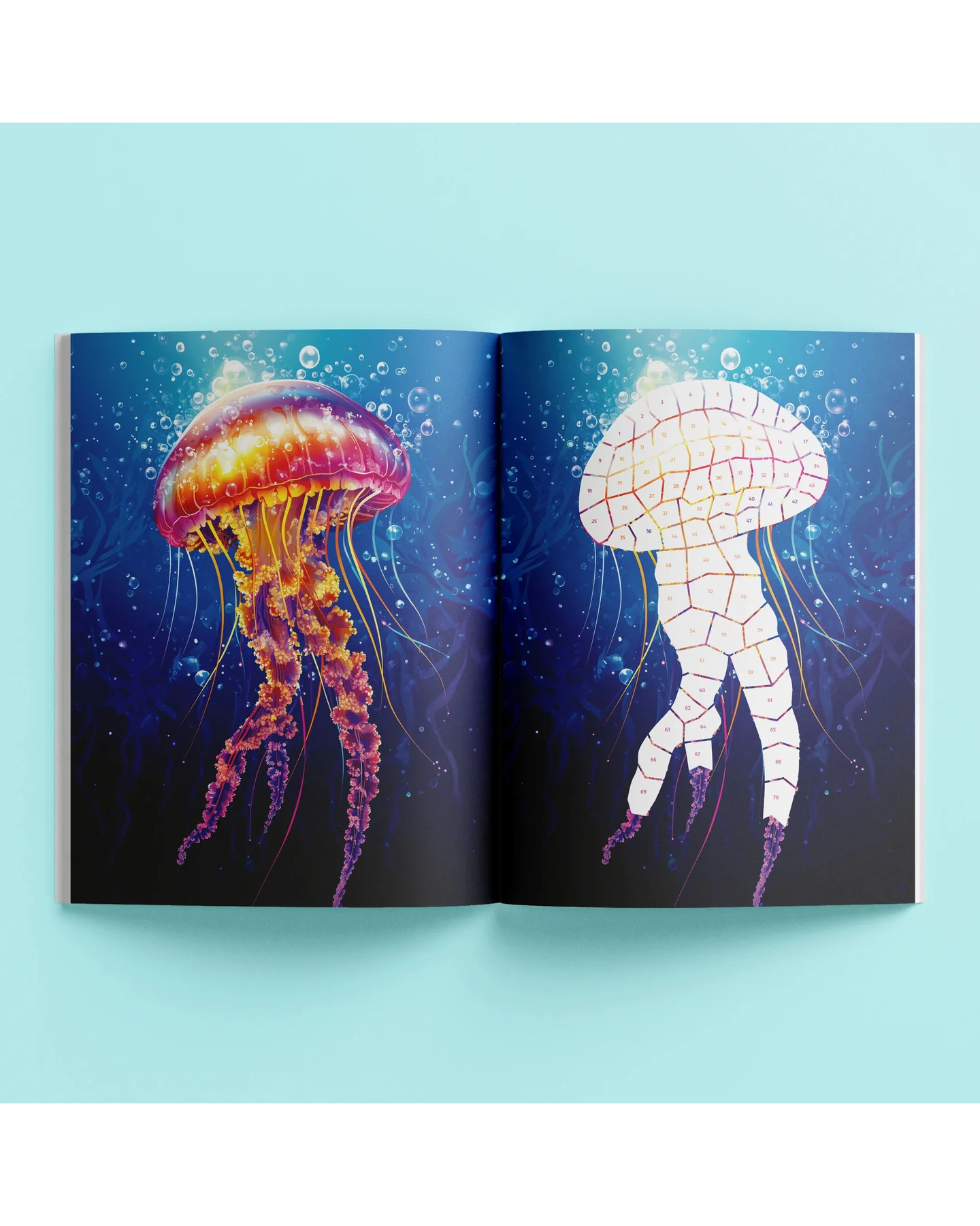 Art Maker Ocean Dreams Sticker Mosaics Book-2
