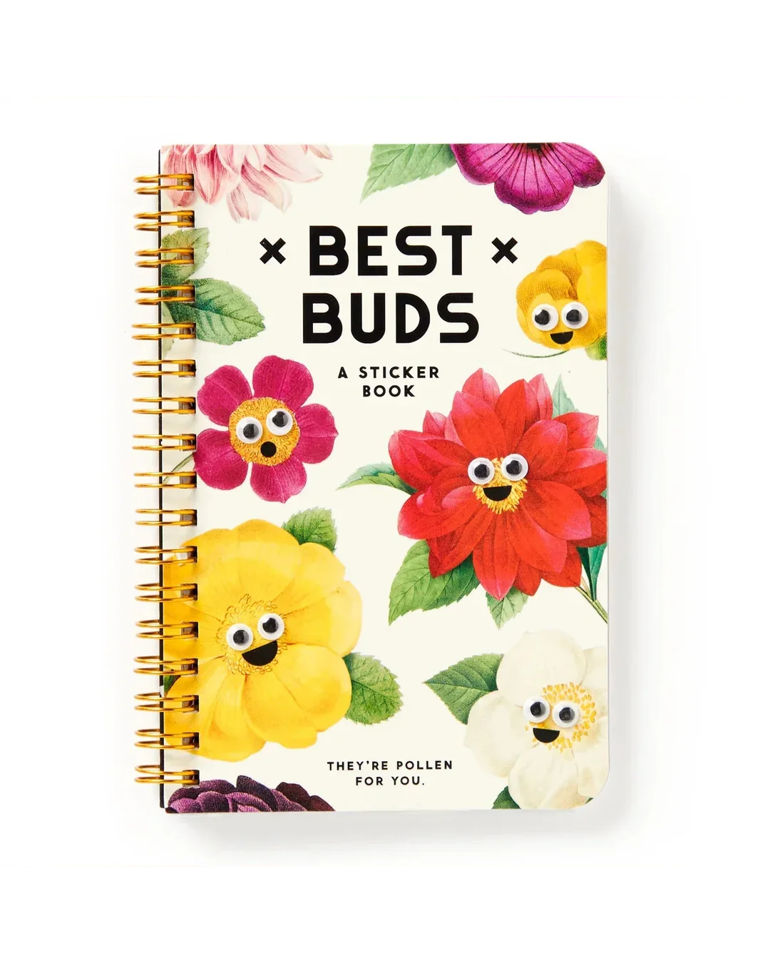Brass Monkey Best Buds Googly Sticker Book