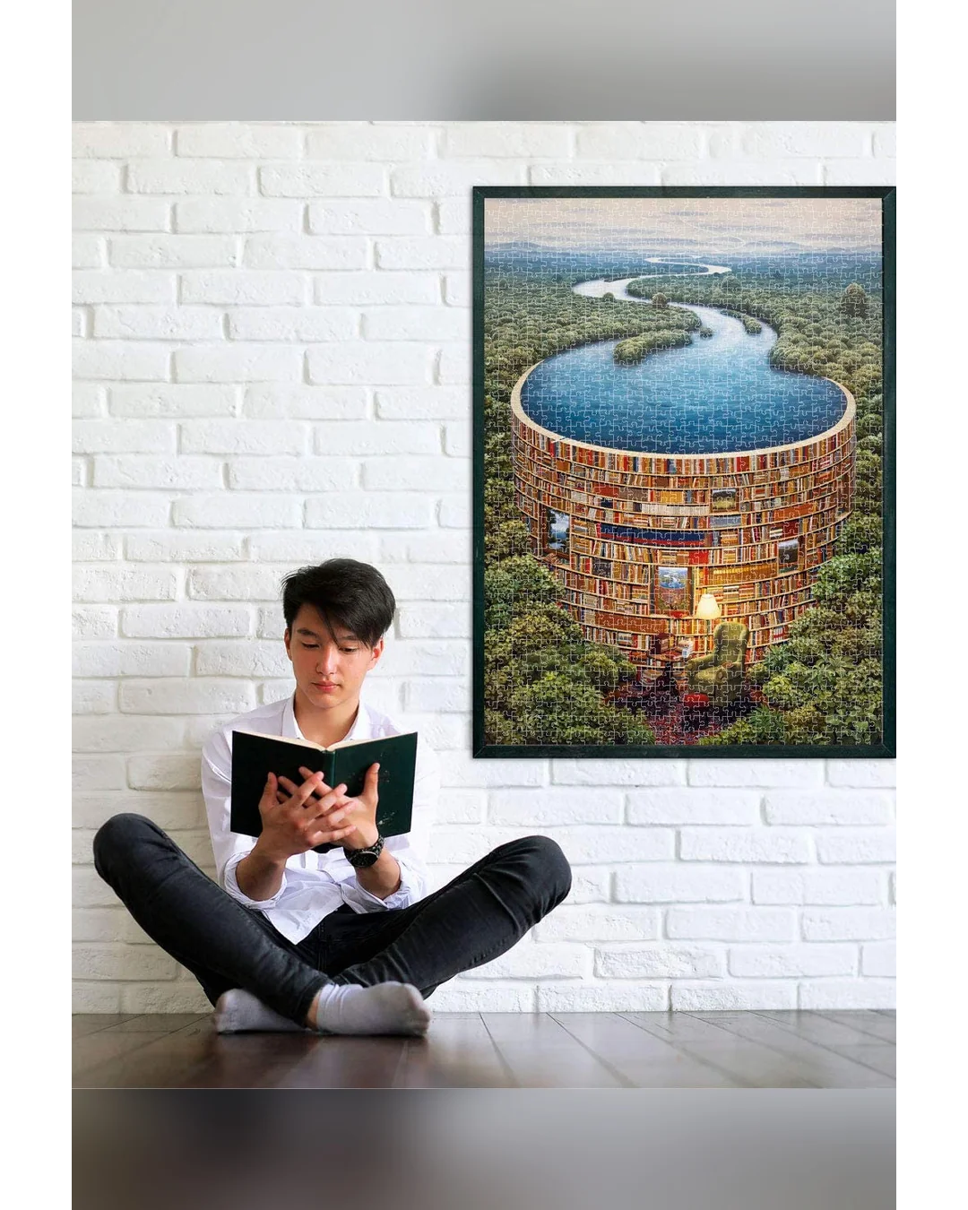 Clementoni Bibliodame 1000-Piece Jigsaw Puzzle-4