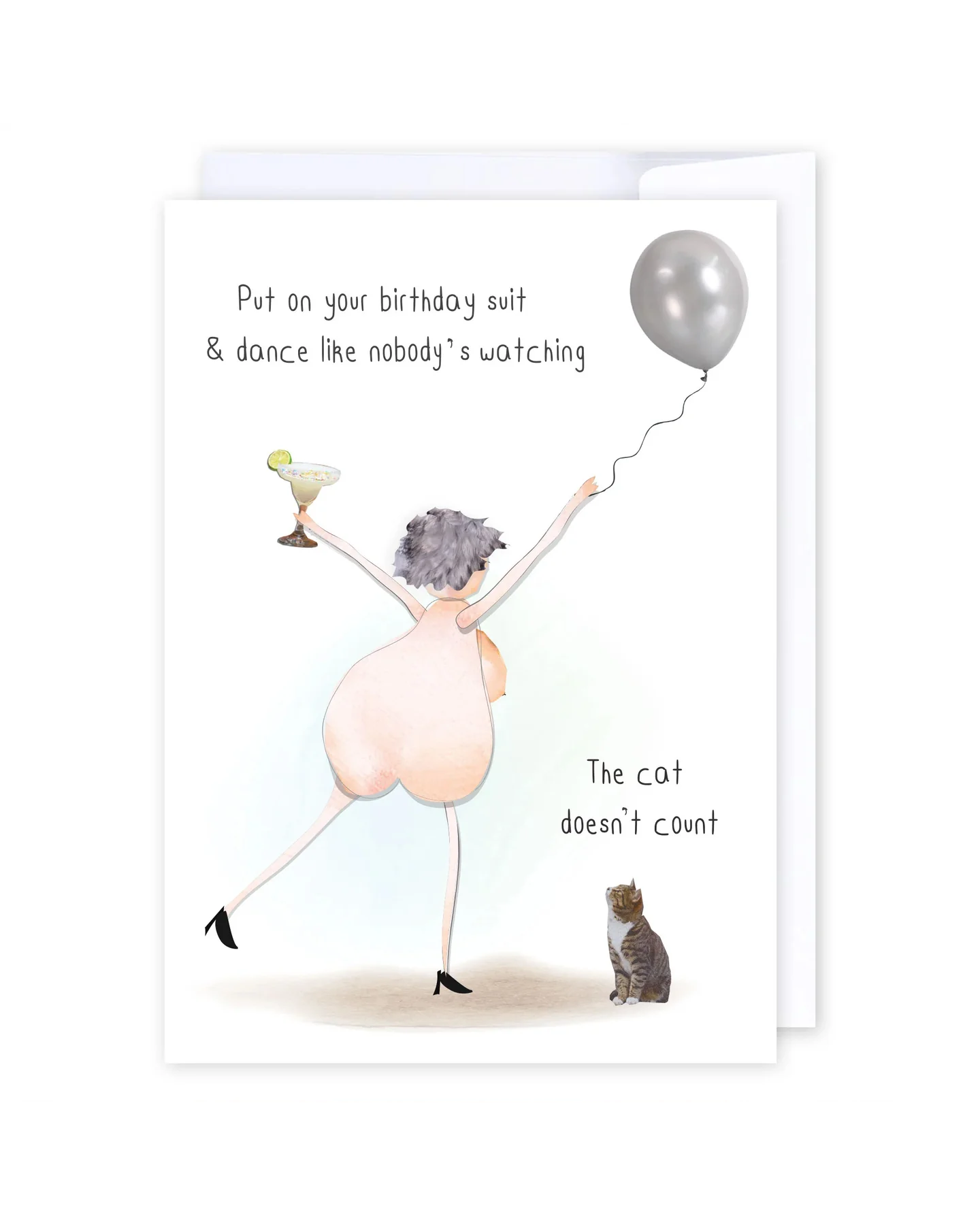 Birthday Suit Greeting Cards