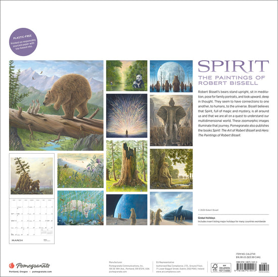Spirit - 2027 Wall Calendar