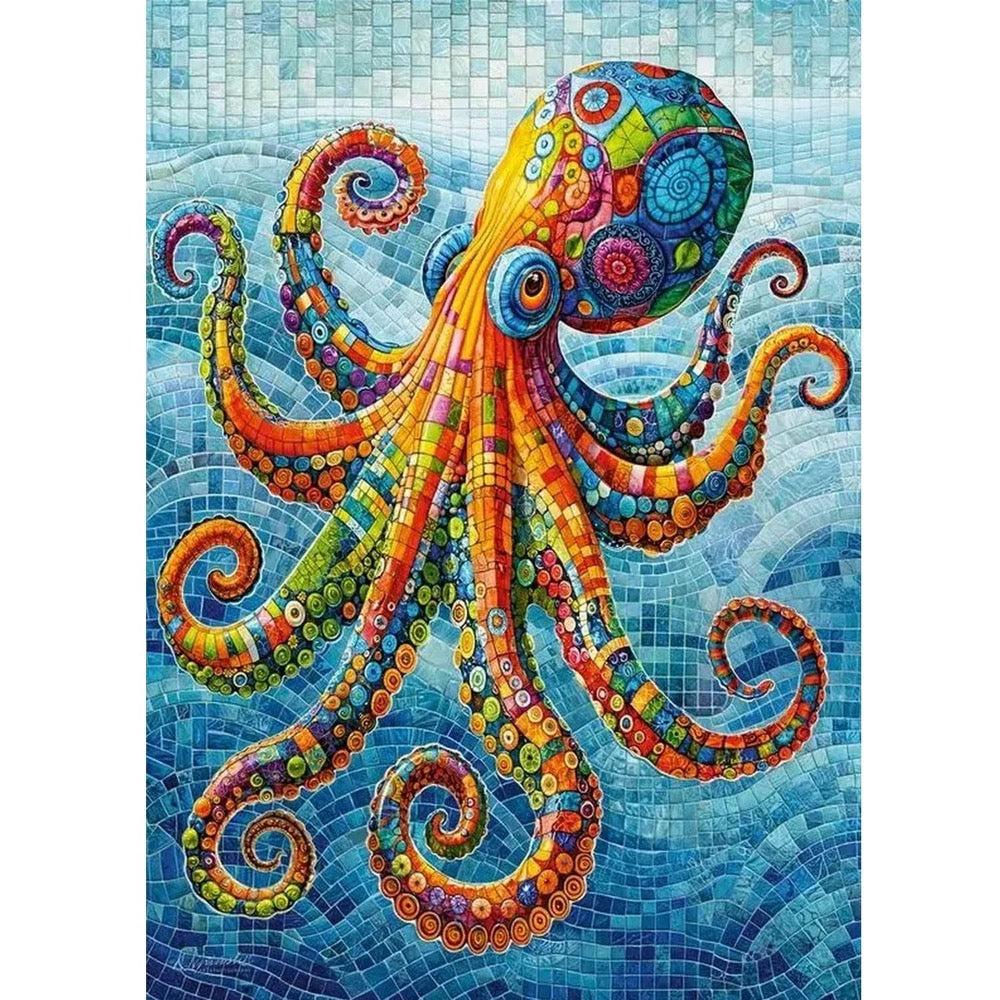 Cherry Pazzi Splish Splash Octopus 500pc Jigsaw Puzzle