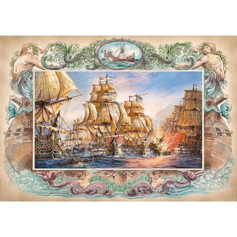 Cherry Pazzi Sea Battle 2000pc Jigsaw Puzzle