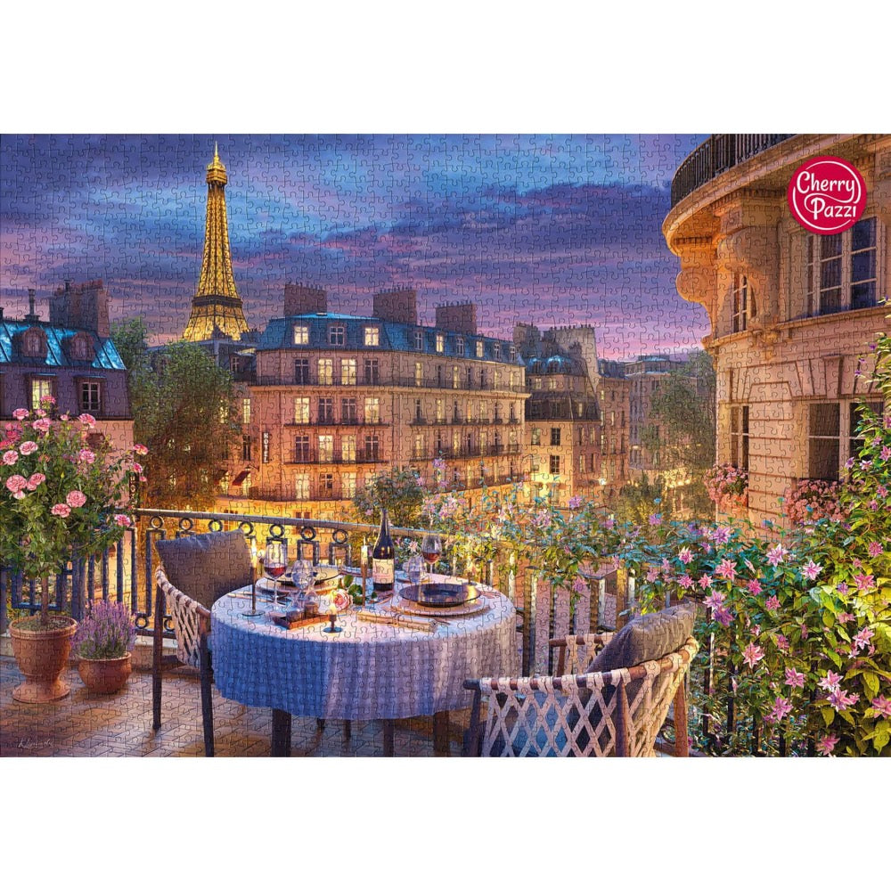 Cherry Pazzi Paris for Two 2000pc Jigsaw Puzzle