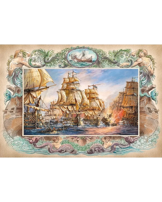 Cherry Pazzi Sea Battle 2000pc Jigsaw Puzzle