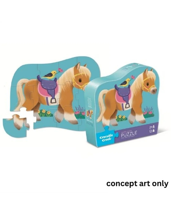 Crocodile Creek Pony 12-Piece Mini Puzzle