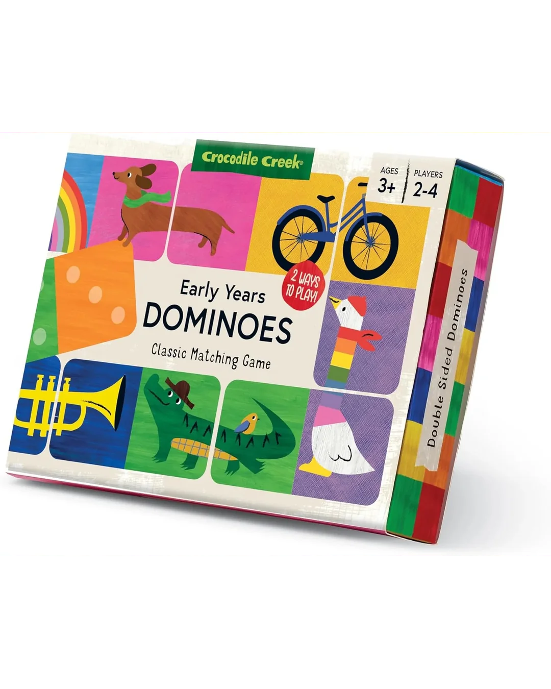 Crocodile Creek Early Years Classic Matching Game Dominoes Tile Game