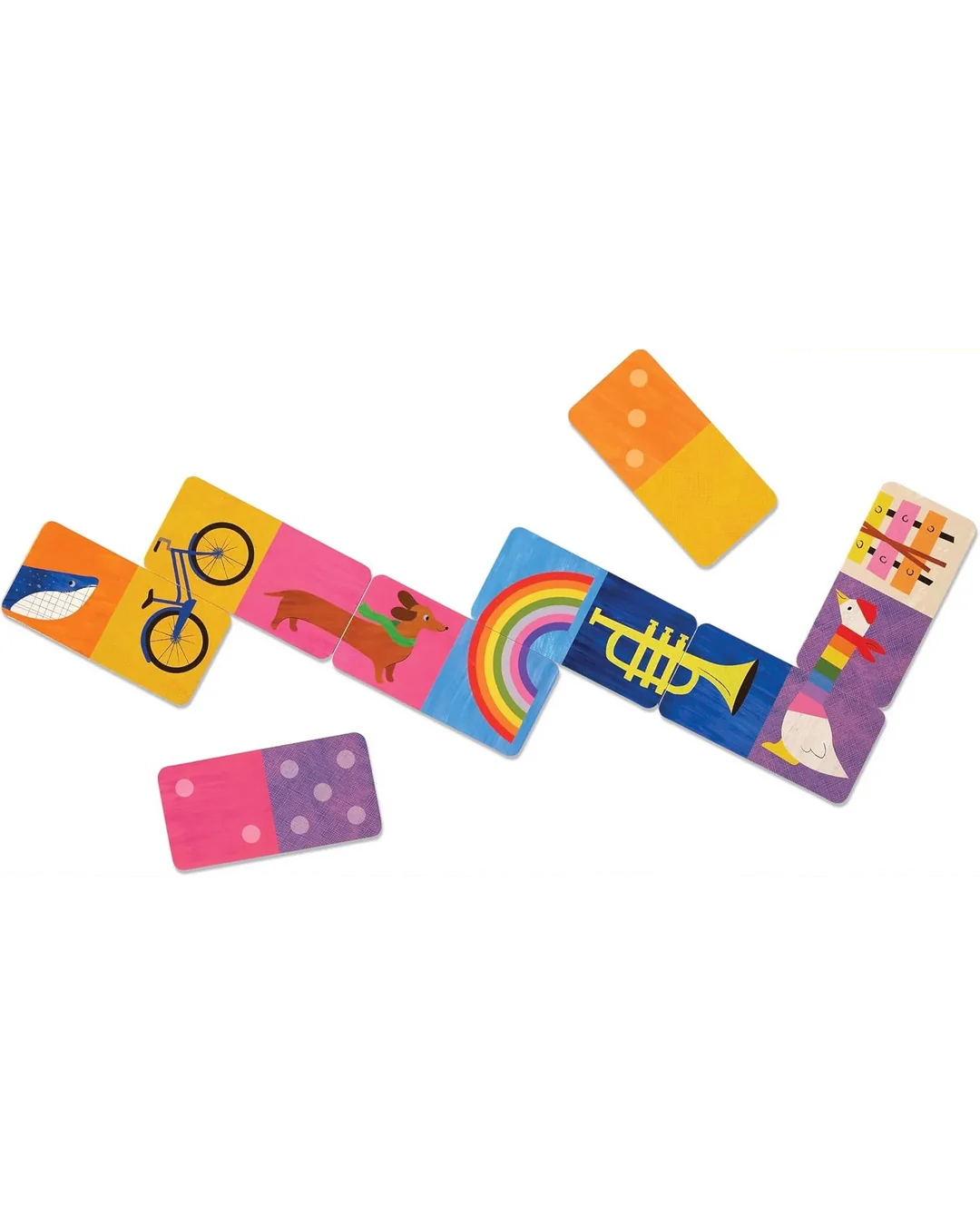 Crocodile Creek Early Years Classic Matching Game Dominoes Tile Game