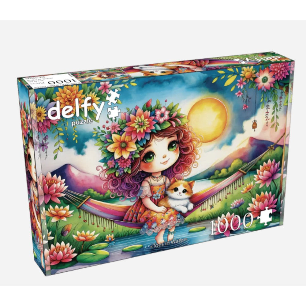 Delfy Toes in Water 1000pc Jigsaw Puzzle