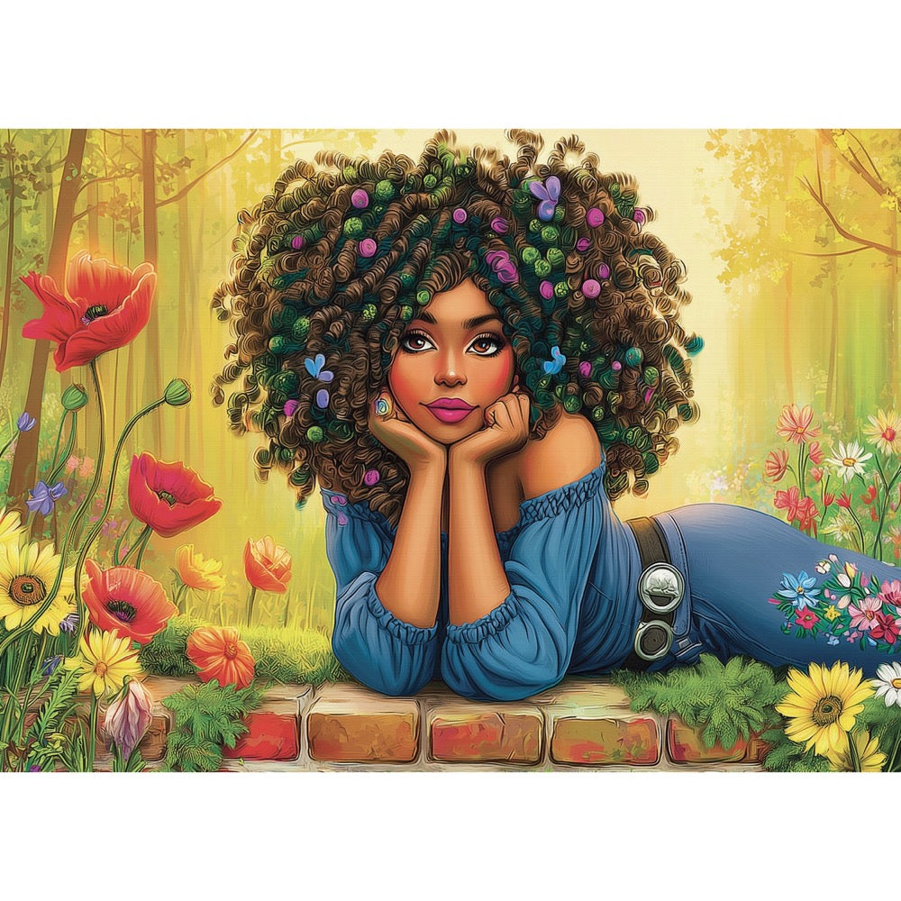 Delfy Beauty In Pause 1000pc Jigsaw Puzzle