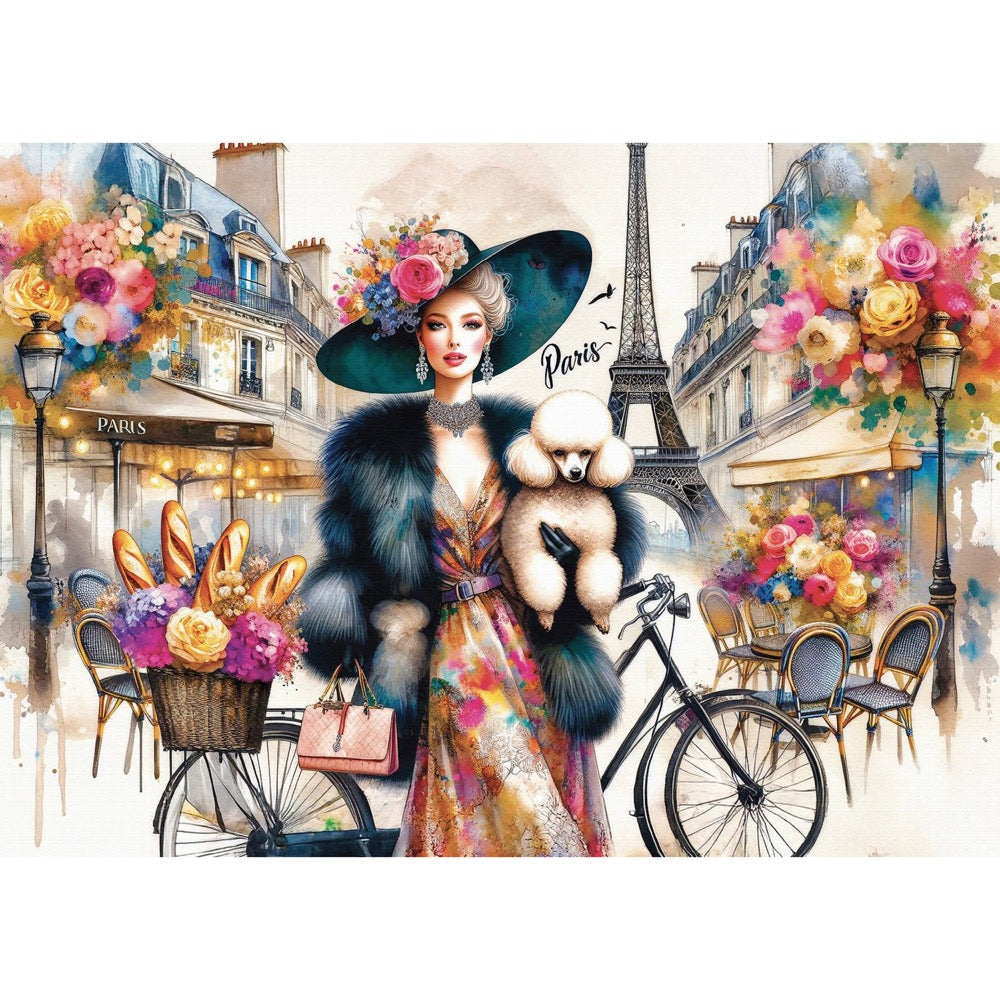 Delfy Eiffel Elegance Duo 1000pc Jigsaw Puzzle