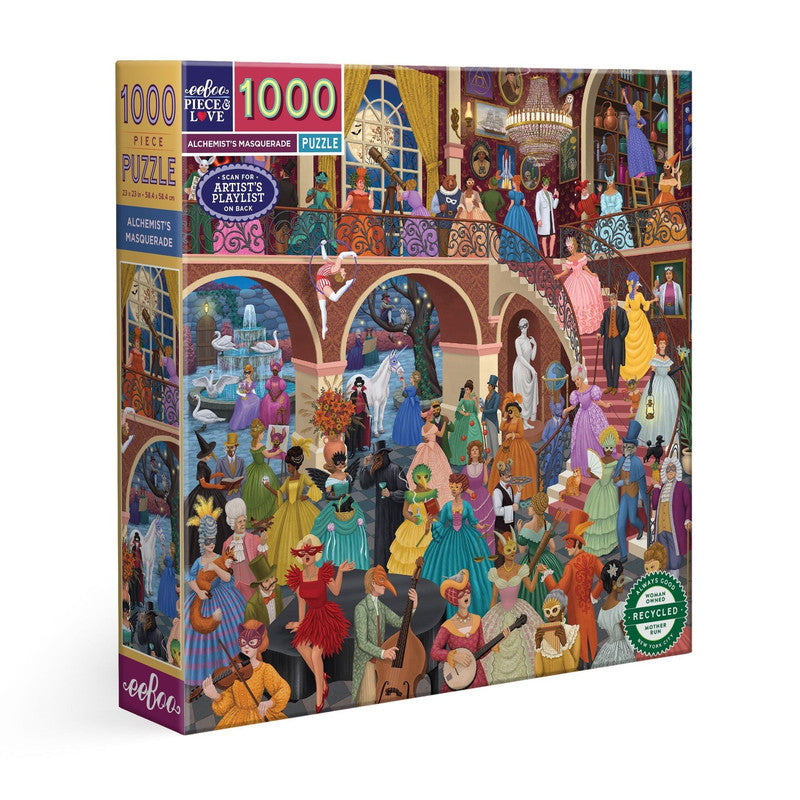 eeBoo 1000pc Puzzle Alchemists Masquerade