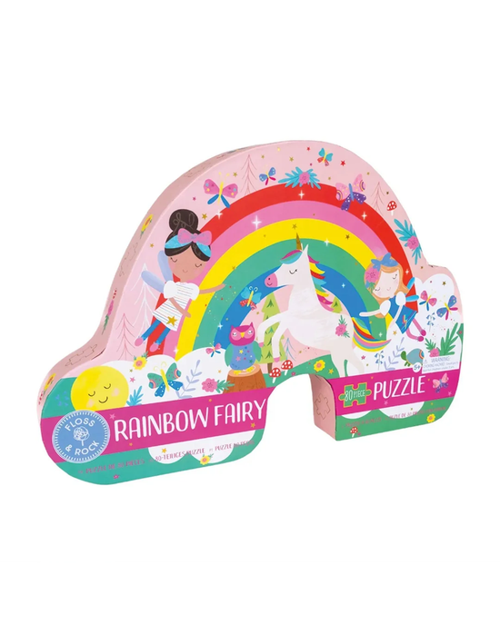 Floss & Rock - 80pc Rainbow Shaped Puzzle