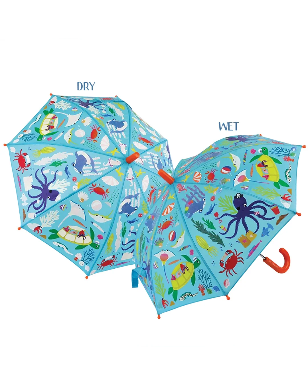 Floss & Rock - Ocean - Colour Changing Umbrella Childrens Umbrella