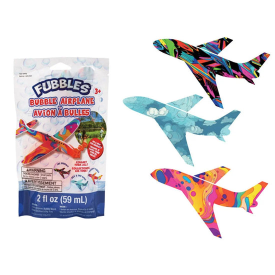 Fubbles Bubble Airplane Toy