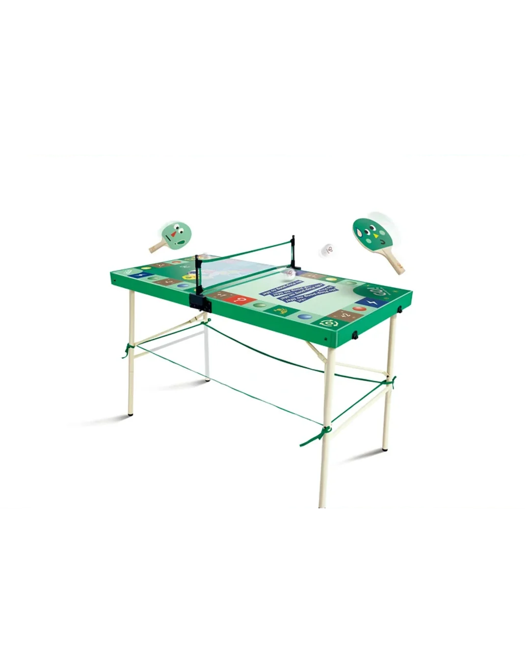 Hape 3 IN 1 Portable Games Table Hybrid Multi-Game Tables