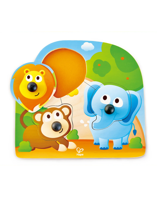Hape Big Nose Jungle Animal Puzzle