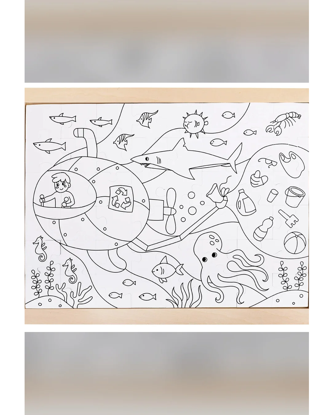 hape-double-sided-colour-puzzle-48pc-ocean-rescue