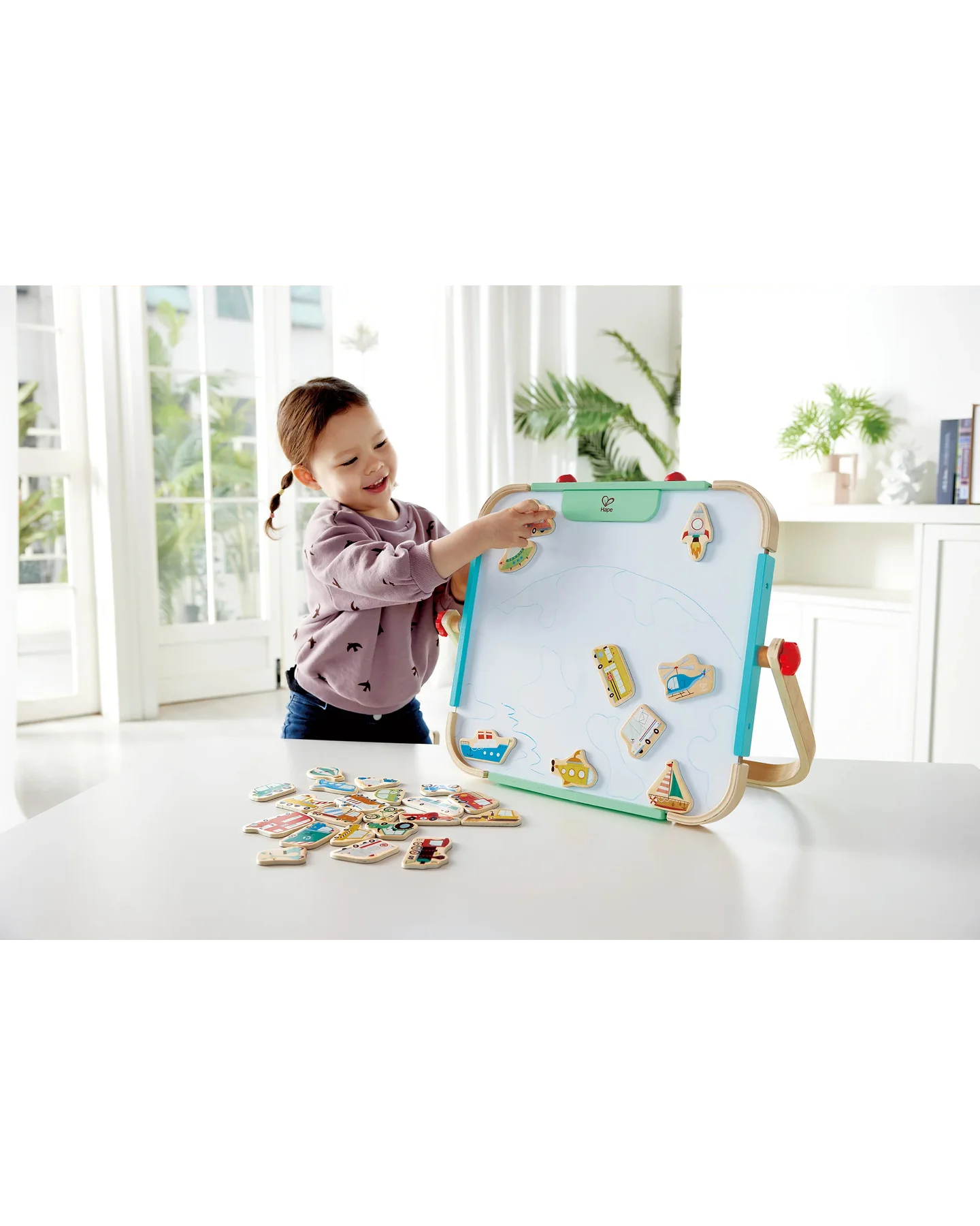 hape-magnetic-vehicles-30pc