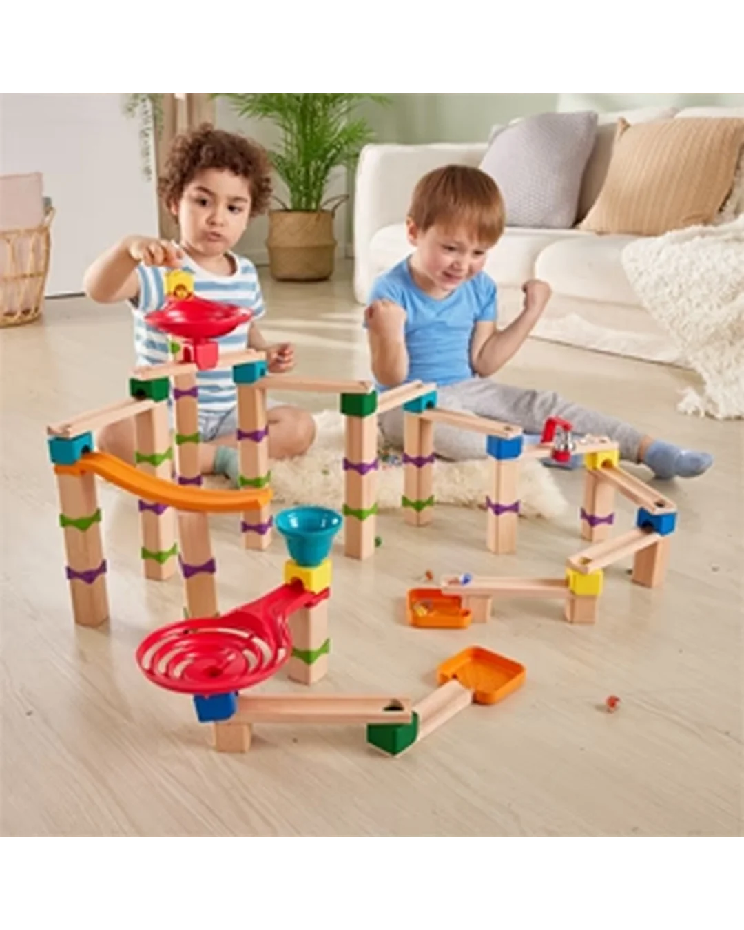 hape-marble-cascade-block-set