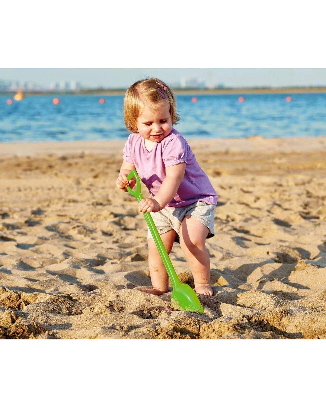 hape-mighty-shovel-green-40cm