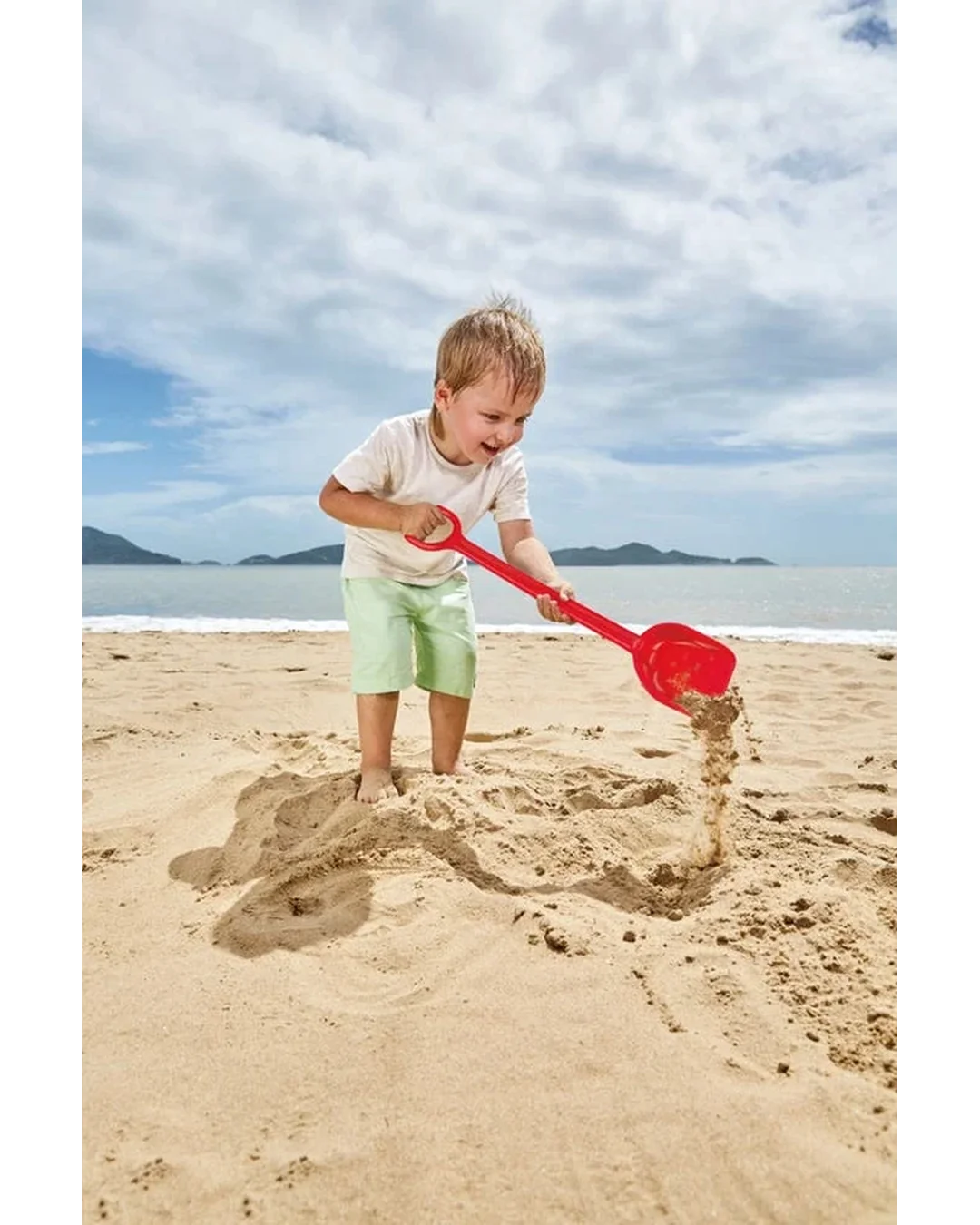 hape-mighty-shovel-red-40cm