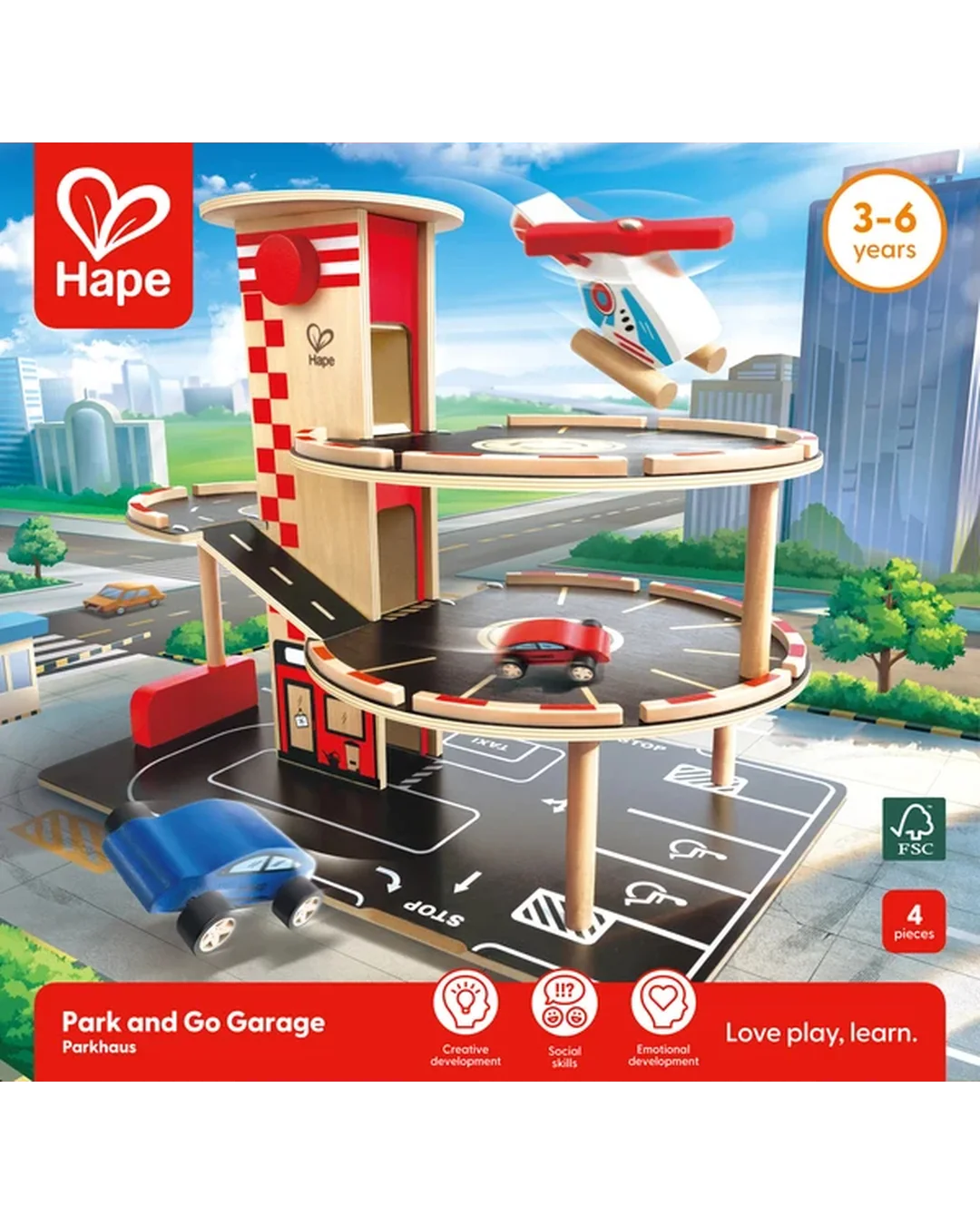 hape-park-and-go-garage