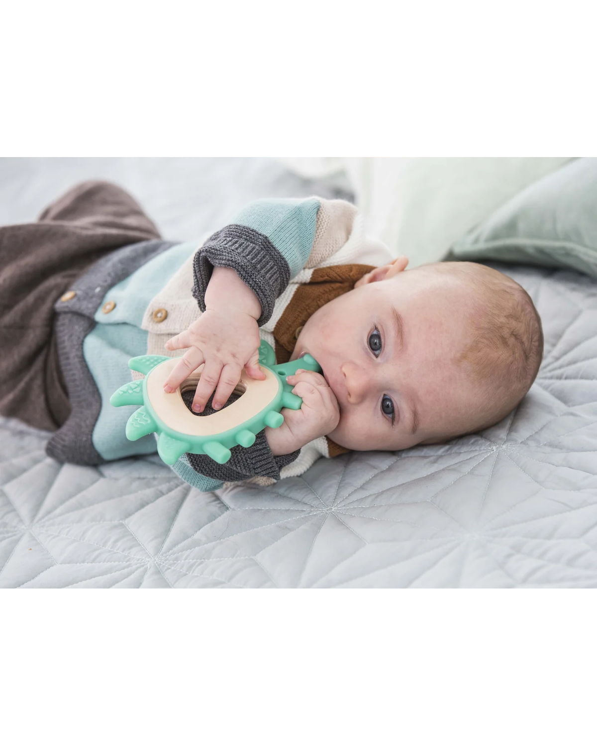 hape-teether-hedgehog