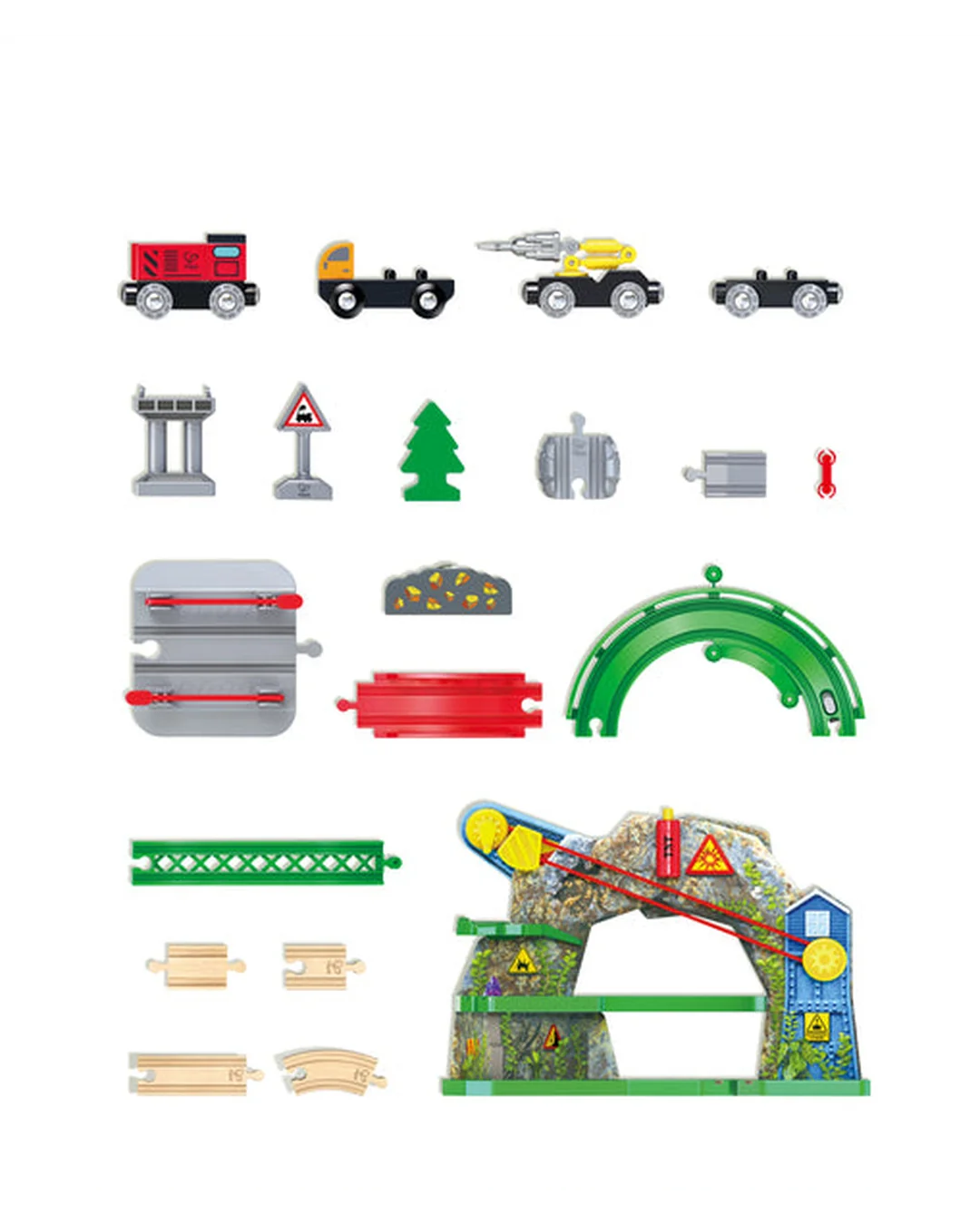 Hape Treasure Mountain Train Set Uncategorized