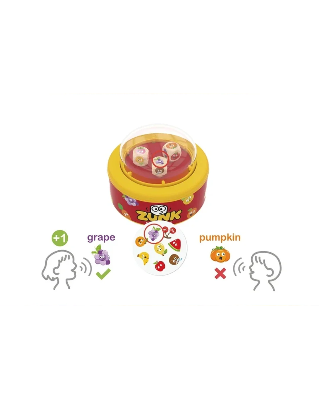 Hape Zunk - A Pattern Matching Game Hybrid Multi-Game Tables
