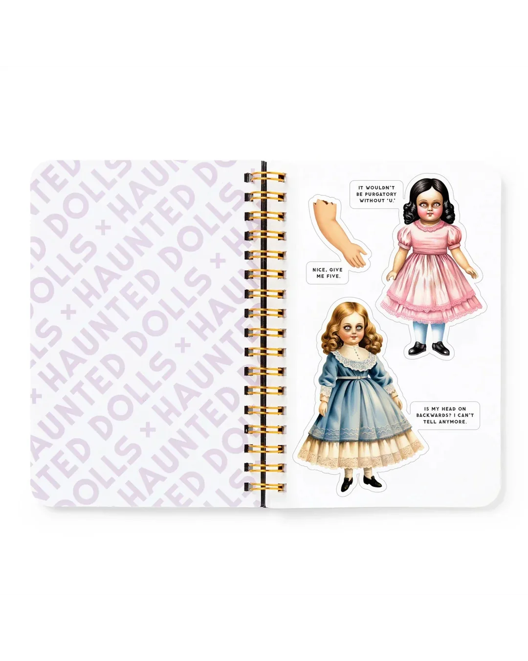 Brass Monkey Haunted Dolls Sticker Book-7