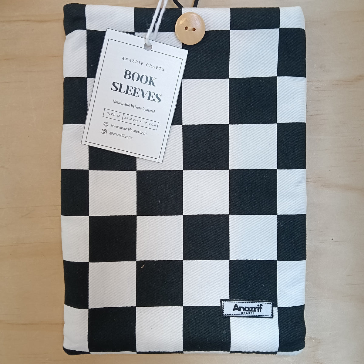 Anazrif Crafts Book Sleeve - Medium