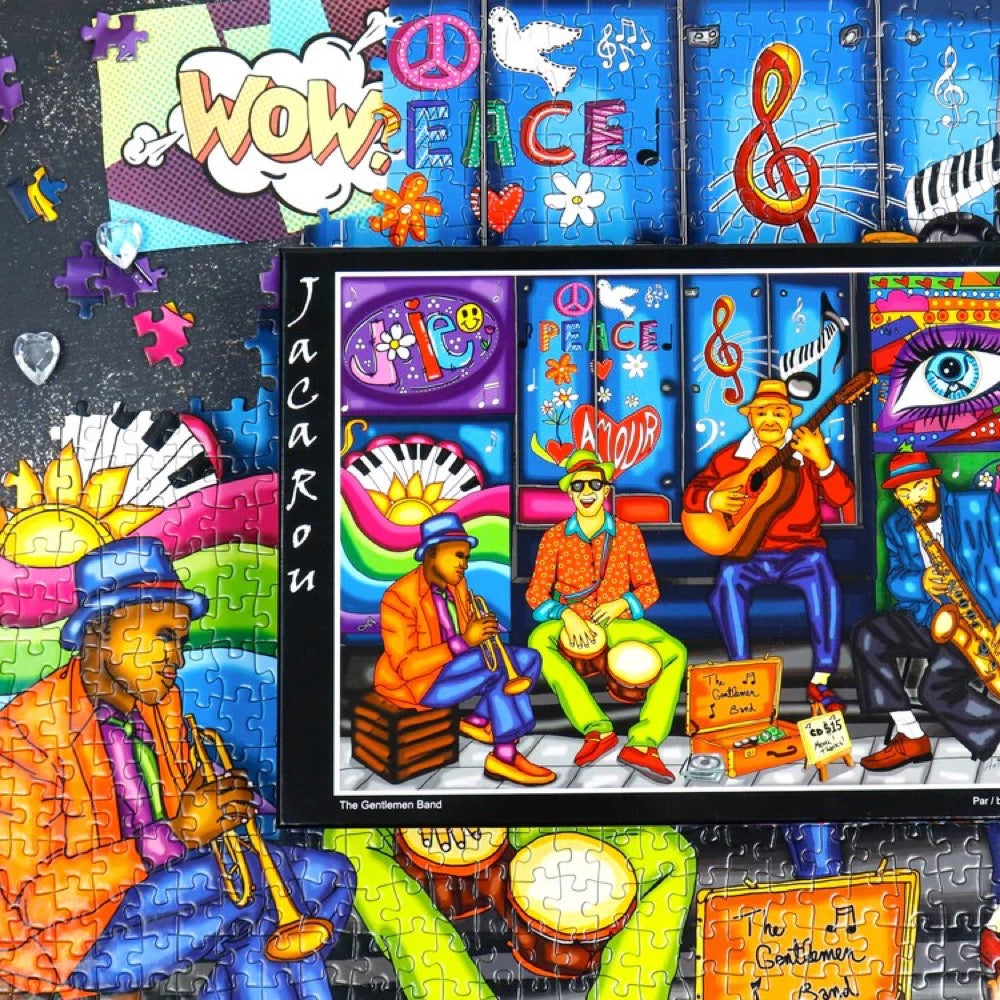 Jacarou the Gentleman Band 1000pc Jigsaw Puzzle