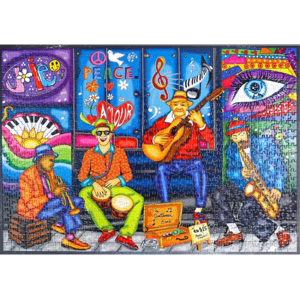 Jacarou the Gentleman Band 1000pc Jigsaw Puzzle