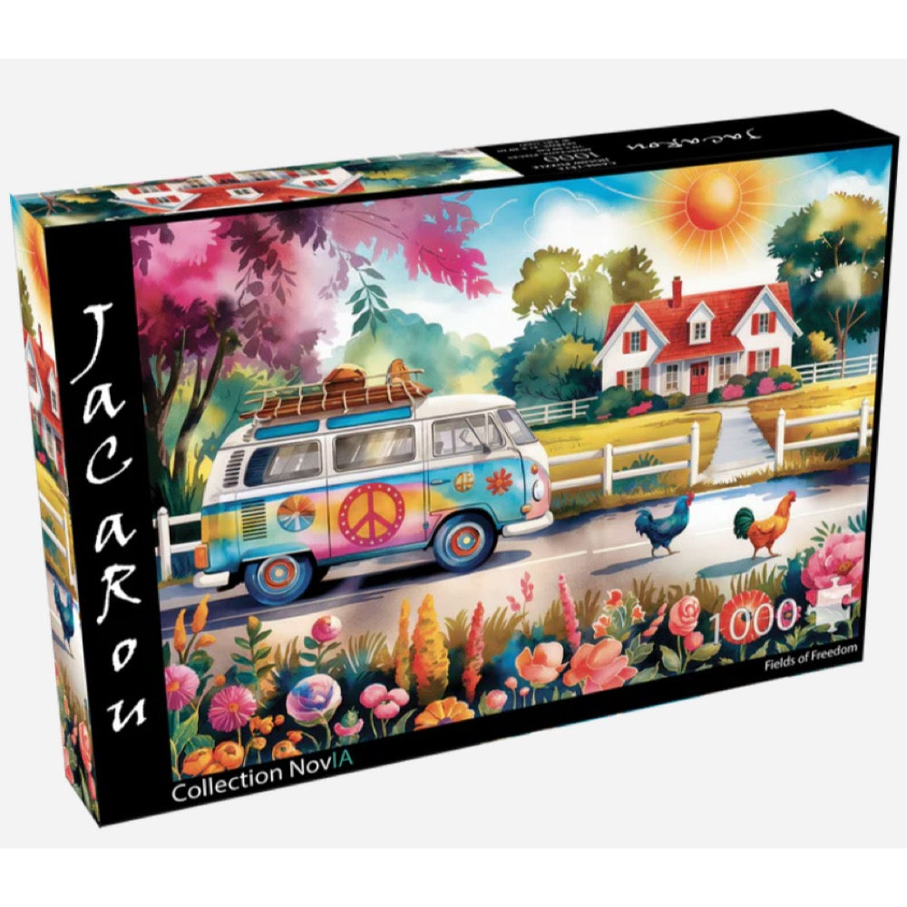 Jacarou Fields of Freedom 1000pc Jigsaw Puzzle