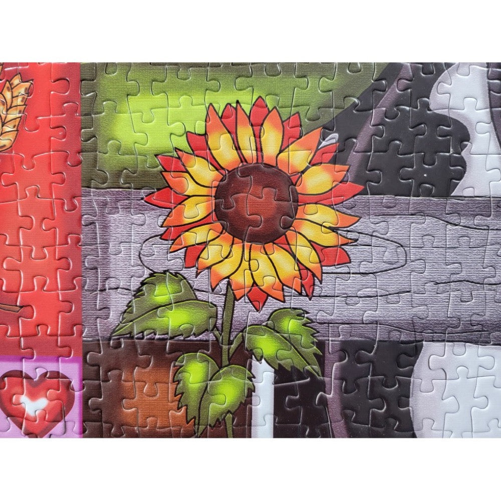 Jacarou Sunset Hill Farm 1000pc Jigsaw Puzzle